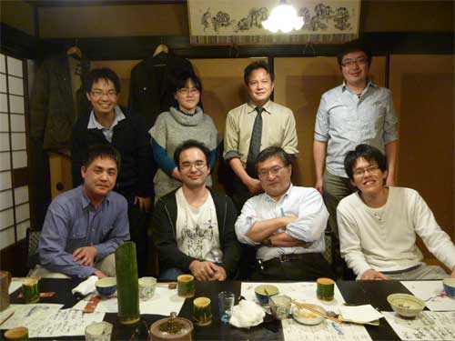 懇親会